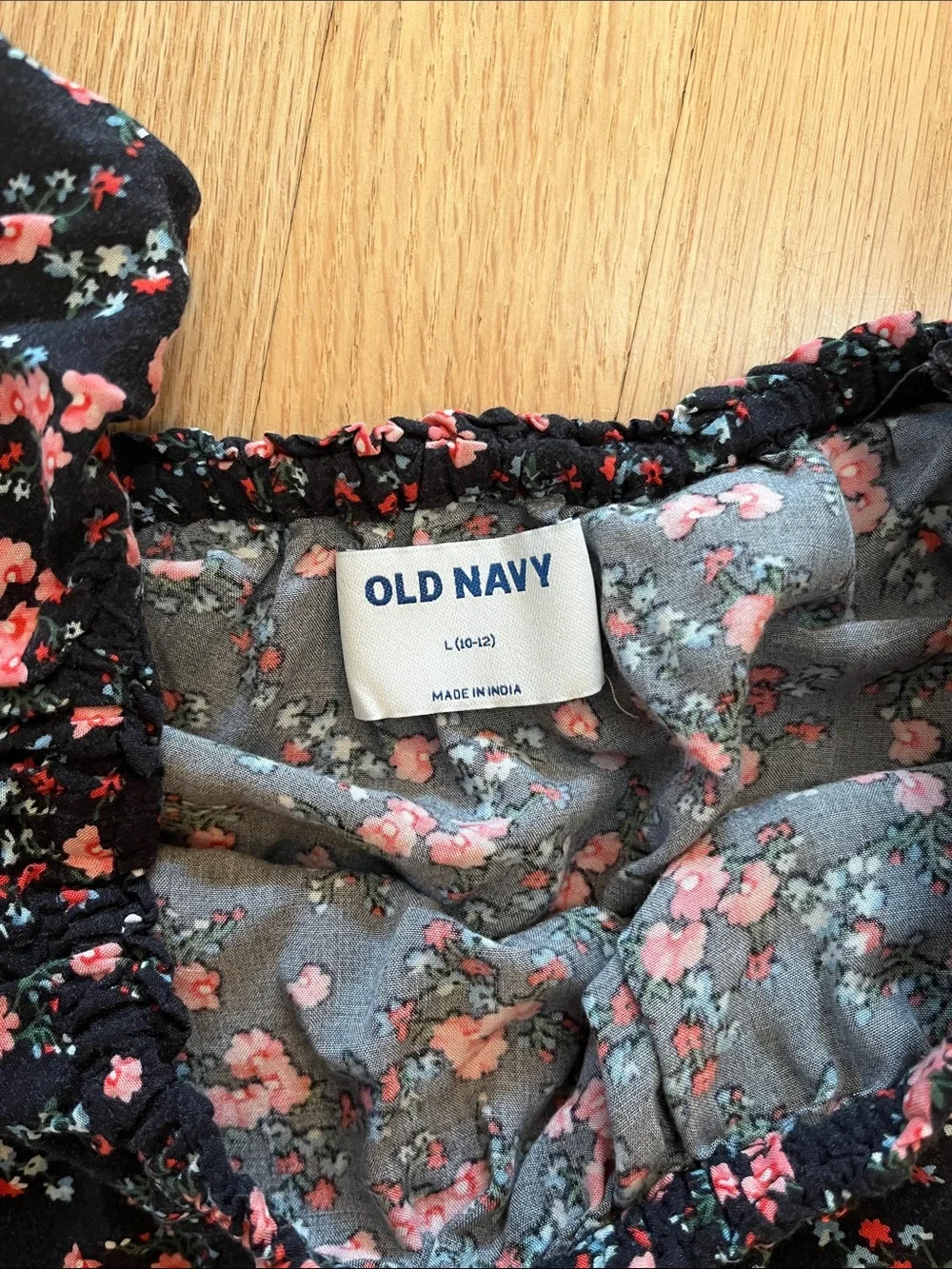 Old navy kids floral romper large